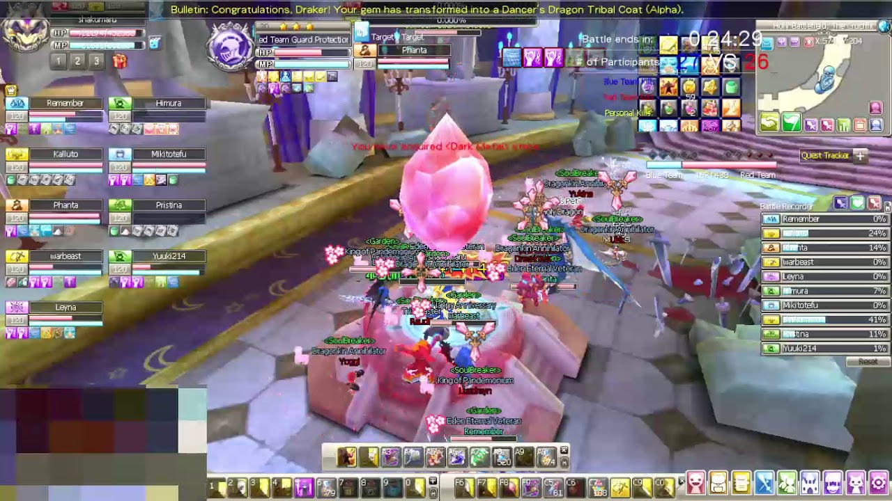Eden Eternal Vendetta GvG Garden vs SoulBreaker 17-10-2020
