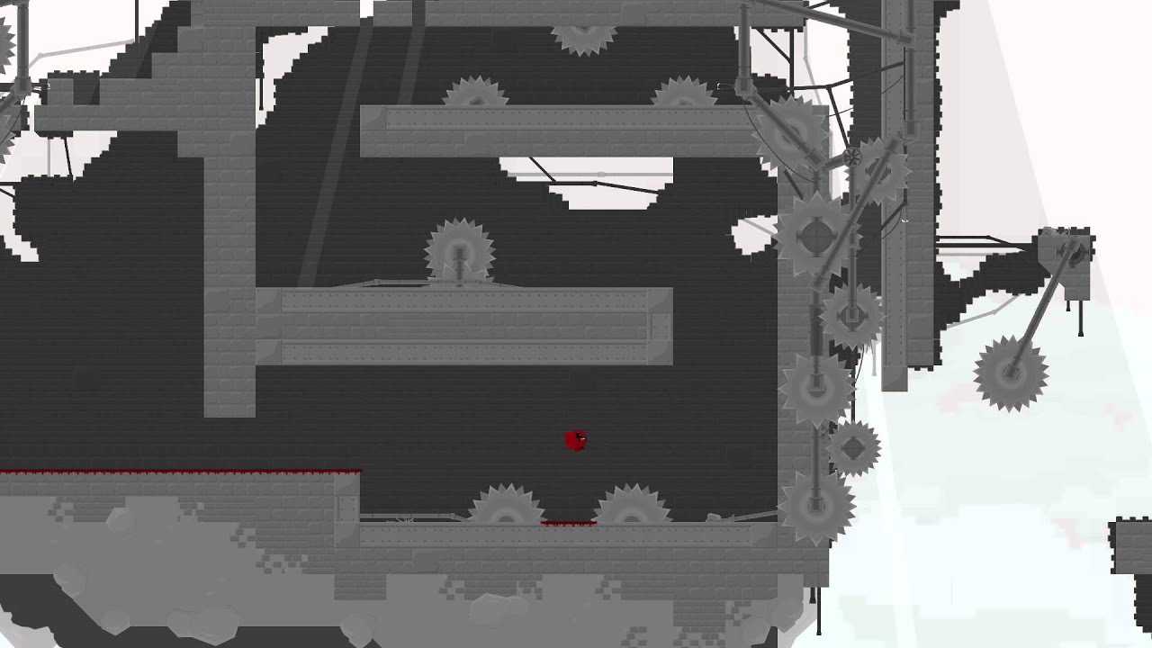 Super Meat boy Dr. Fetus final level glitch