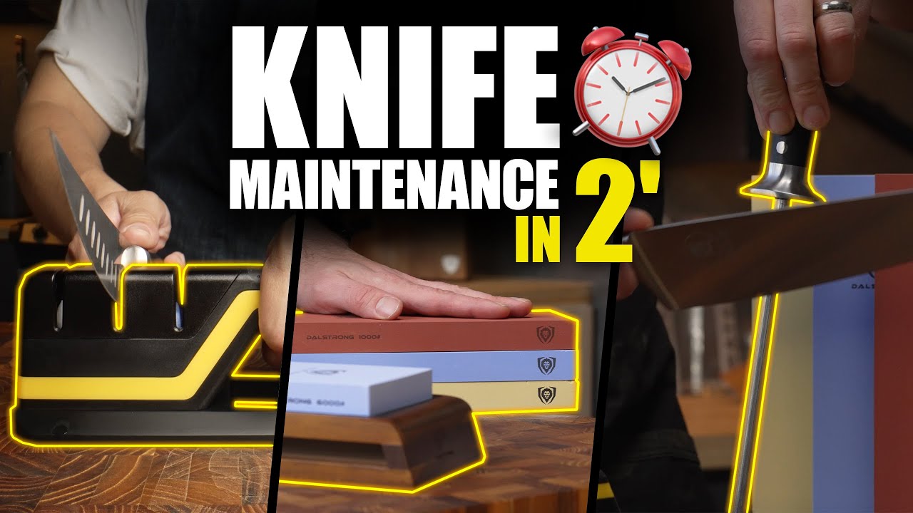 Ultimate KNIFE MAINTENANCE In 5 QUICK STEPS | Dalstrong
