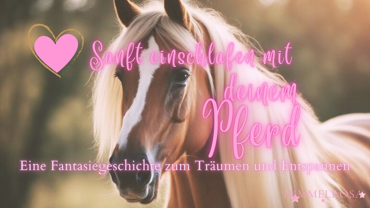 Sanft einschlafen mit deinem Pferd - Eine Fantasiegeschichte für Kinder & Erwachsene 💜