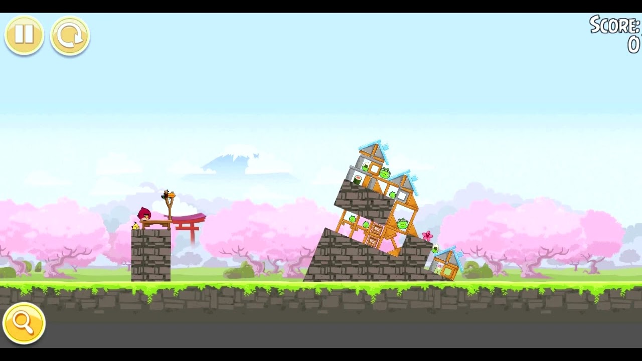Angry Birds Seasons - Cherry Blossom Ambience (Extended)