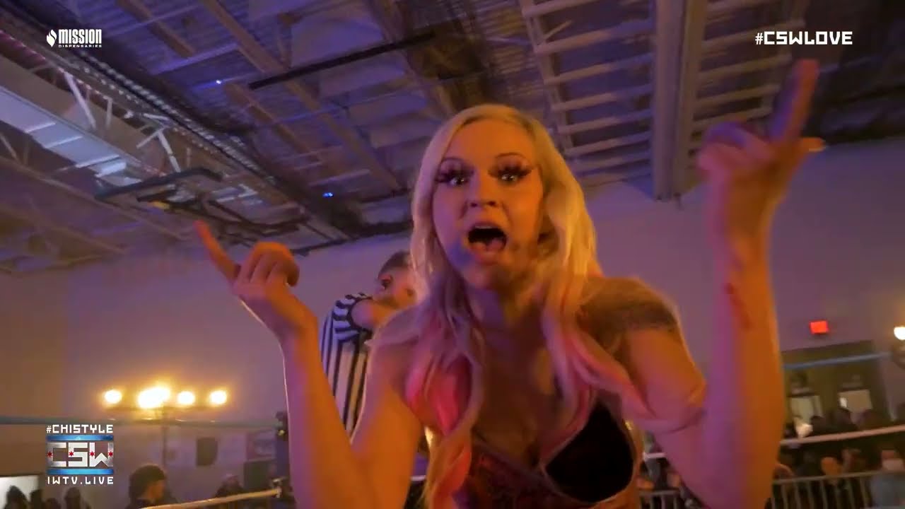 FREE MATCH | 'HOLLYHOOD' HALEY J VS MISSA KATE (C) | #CSW LOVE DEATH + WRESTLING
