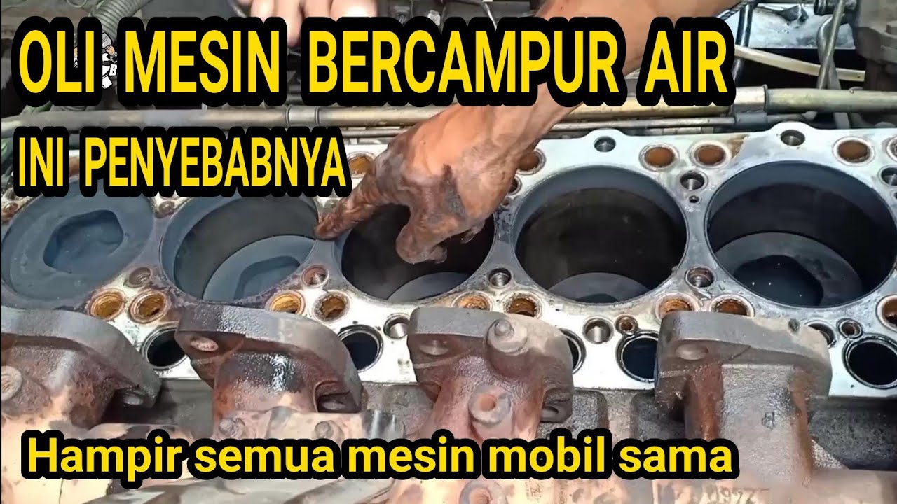 OLI MESIN BERCAMPUR AIR INI PENYEBABNYA TRUK NISSAN UD #Bayuputramotor