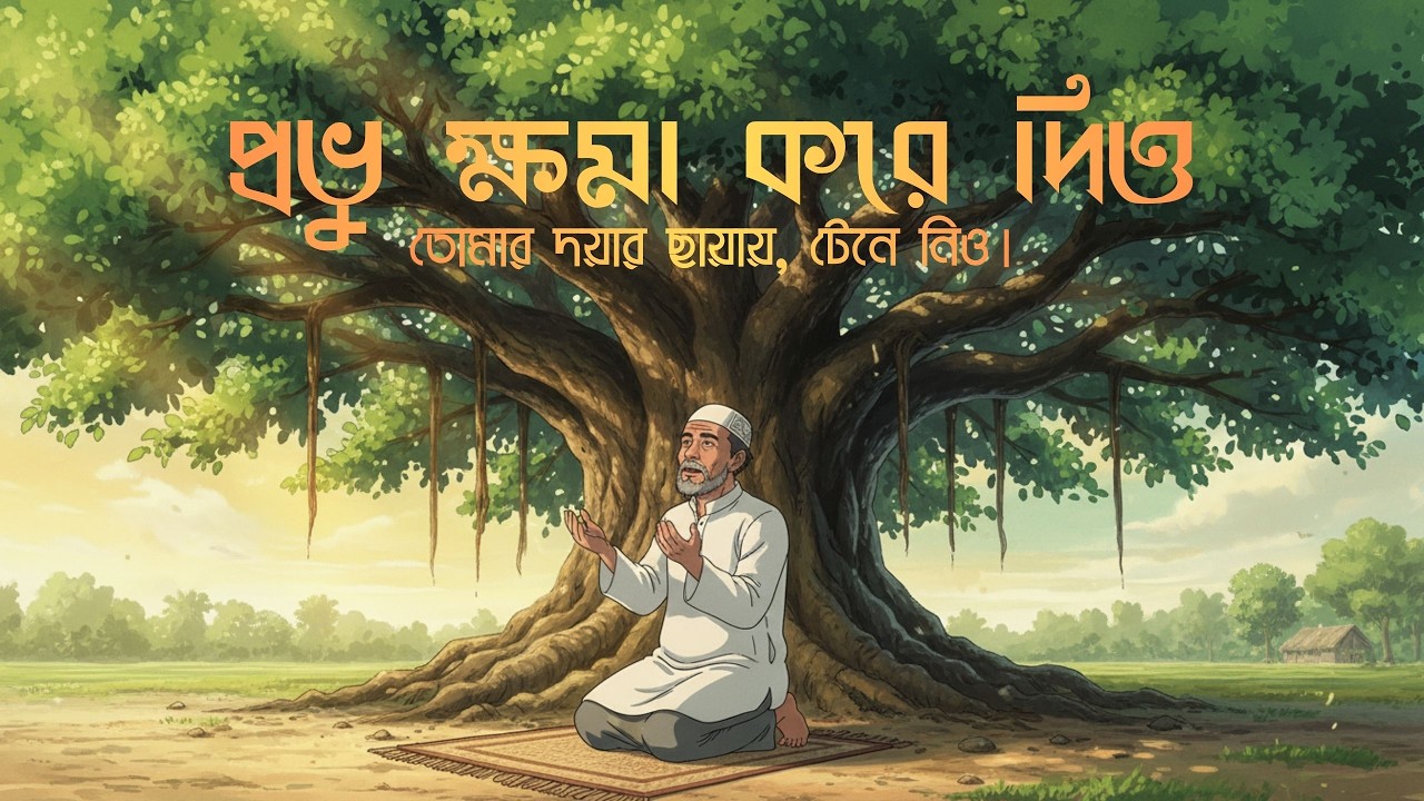 Bangla Gojol 2026 | তোমার দয়ার ছায়ায় | Heart Touching Islamic Nasheed | New Islamic Animation