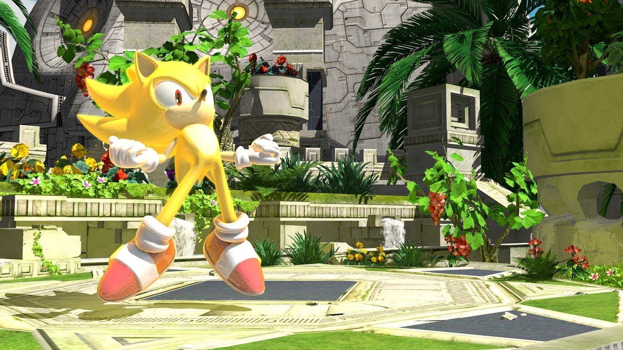Super Sonic in Sky Sanctuary (3D Sonic Animation)