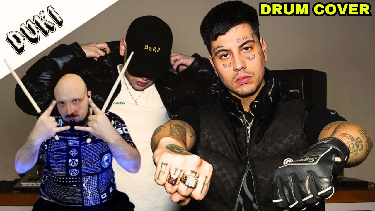 DUKI || BZRP Music Sessions #50 // DRUM COVER // Nacho Lahuerta