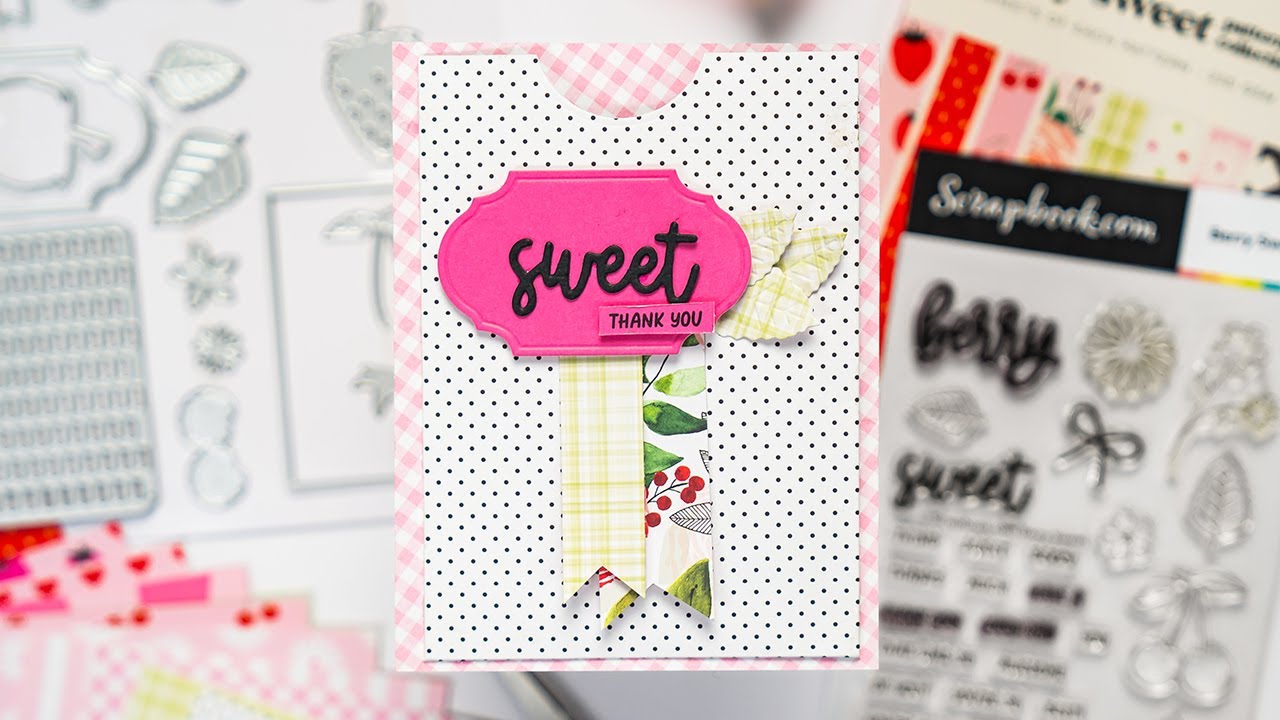 The SWEETEST Card Tutorial with Jamie Pate | Scrapbook.com