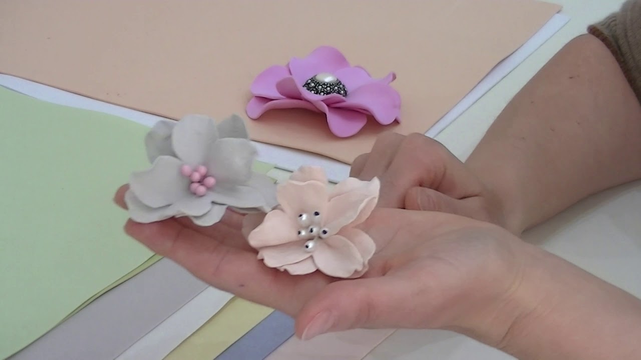 Gomma crepla da 1mm  ideale per creare fiori. Fiori in gomma eva .Fiori in fommy
