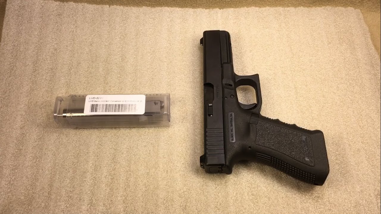 Lone Wolf LWD-229N 9mm conversion barrel for Glock 22