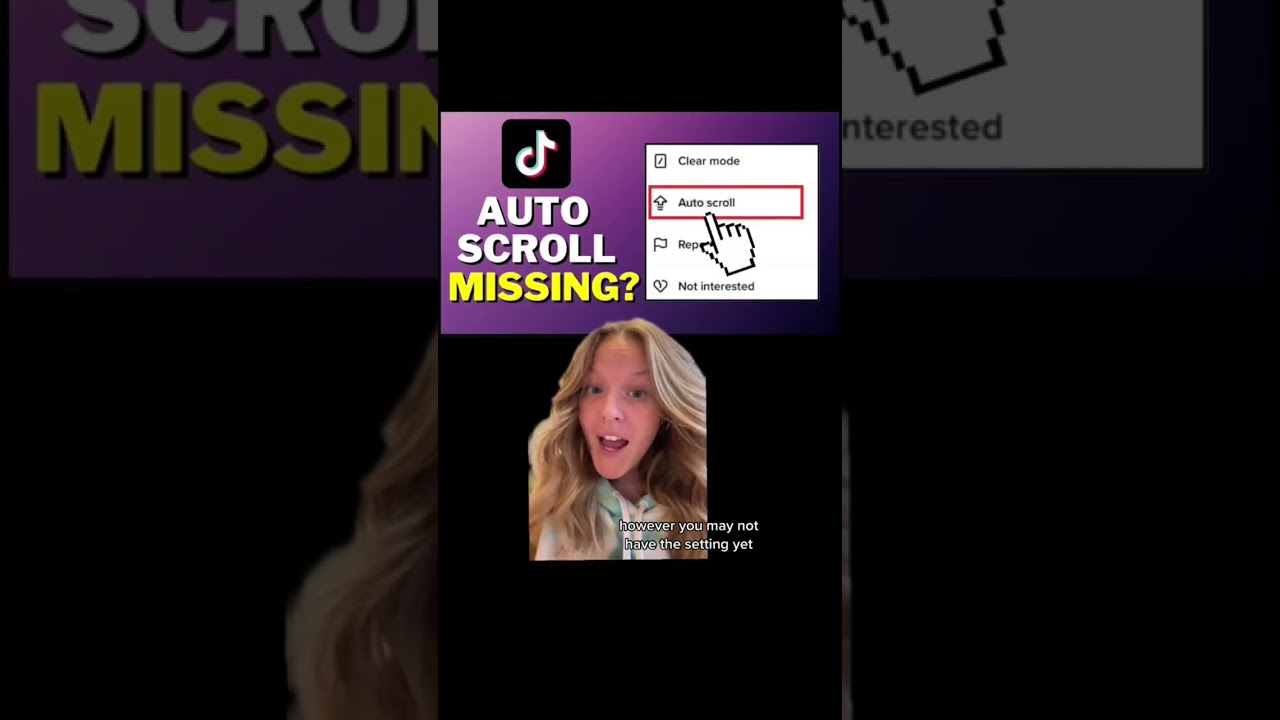 TikTok&rsquo;s auto-scroll feature 2023 #shorts