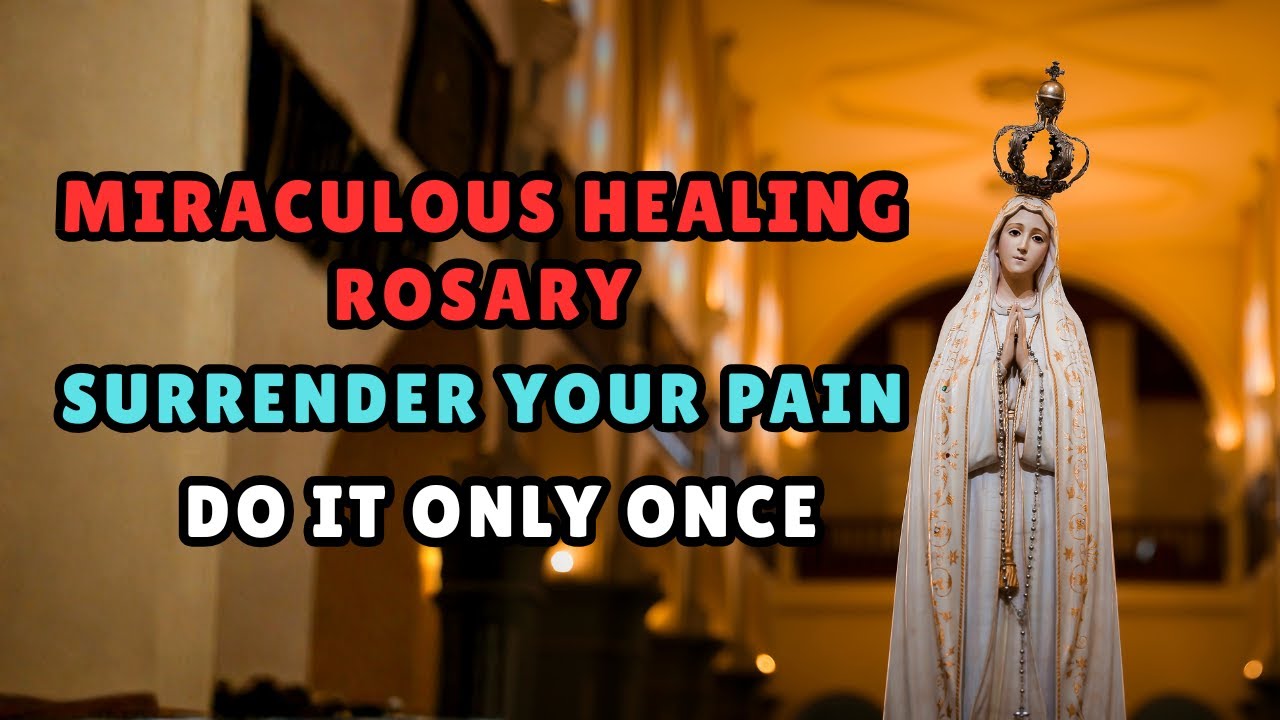 💘 HEALING OF THE HEART! IF YOU ARE SUFFERING, THIS ROSARY BRINGS YOU PEACE AND AN IMMEDIATE ANSWER.