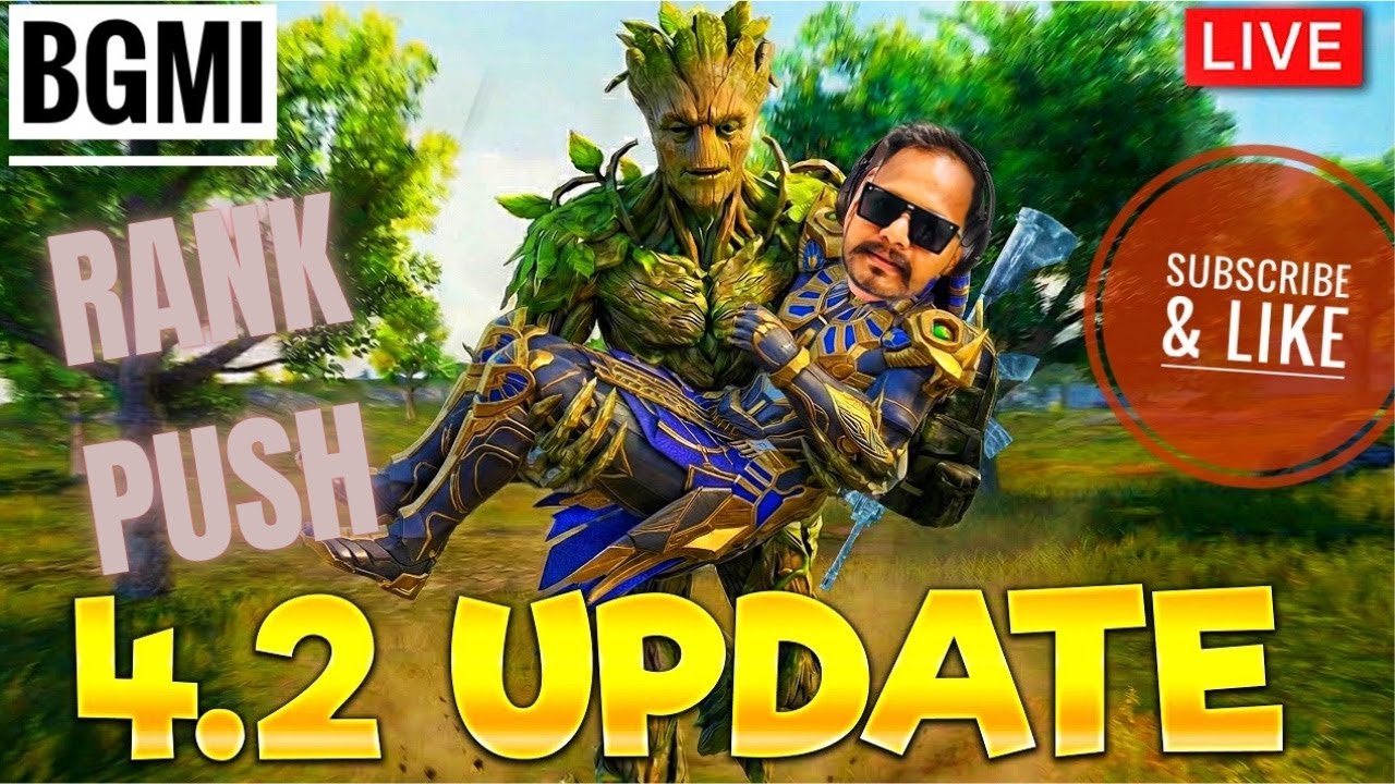 RANK PUSH DAY 1 To CONQUEROR  4.2 UPDATE LIVE BGMI 🔴🚀🤫GAMEPLAY KARLO LIKE SUBSCRIBE