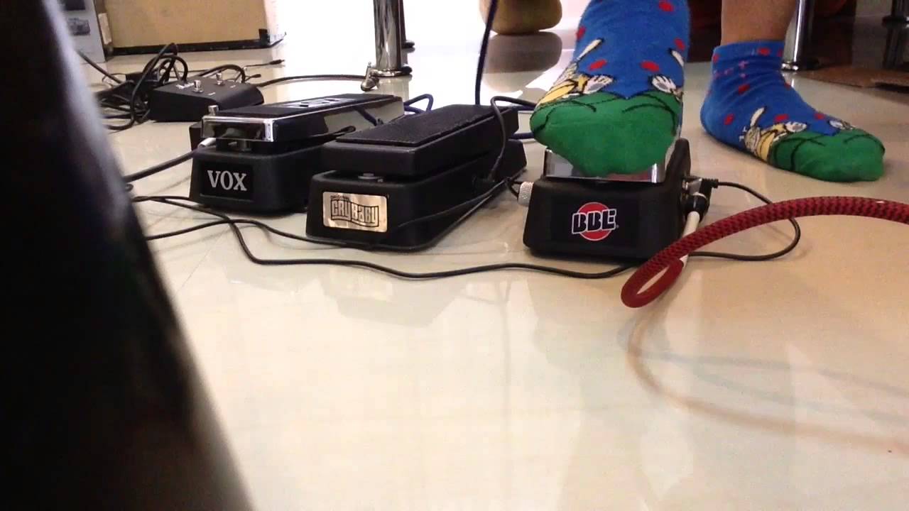 Vox 847 , Crybaby GCB-95 , BBE