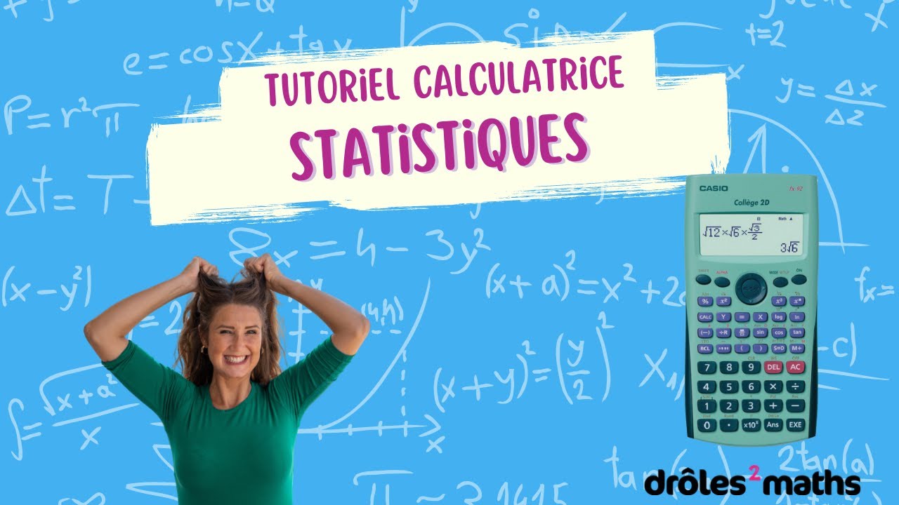 Casio FX92 - Tutoriel - Statistiques