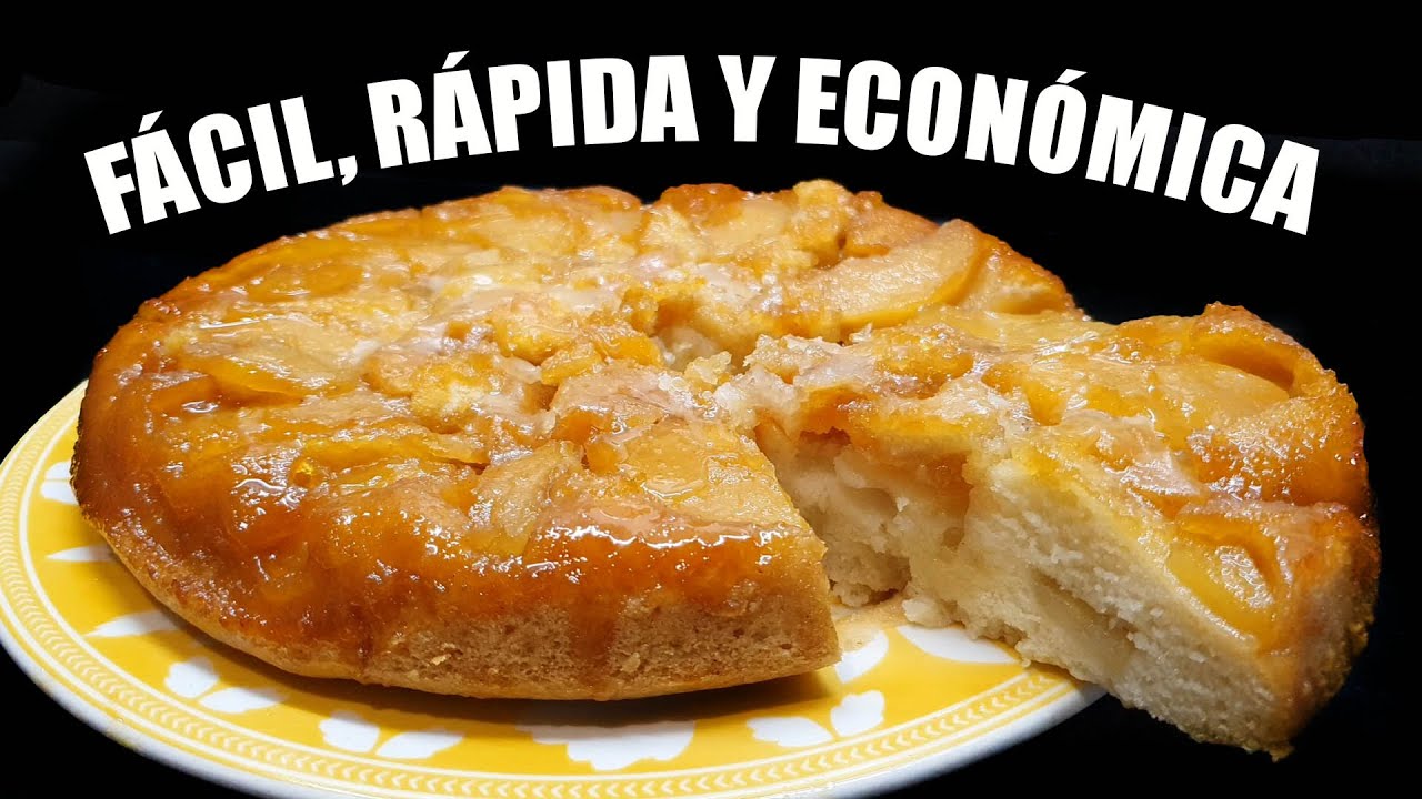 TORTA INVERTIDA DE MANZANAS - soyvelen