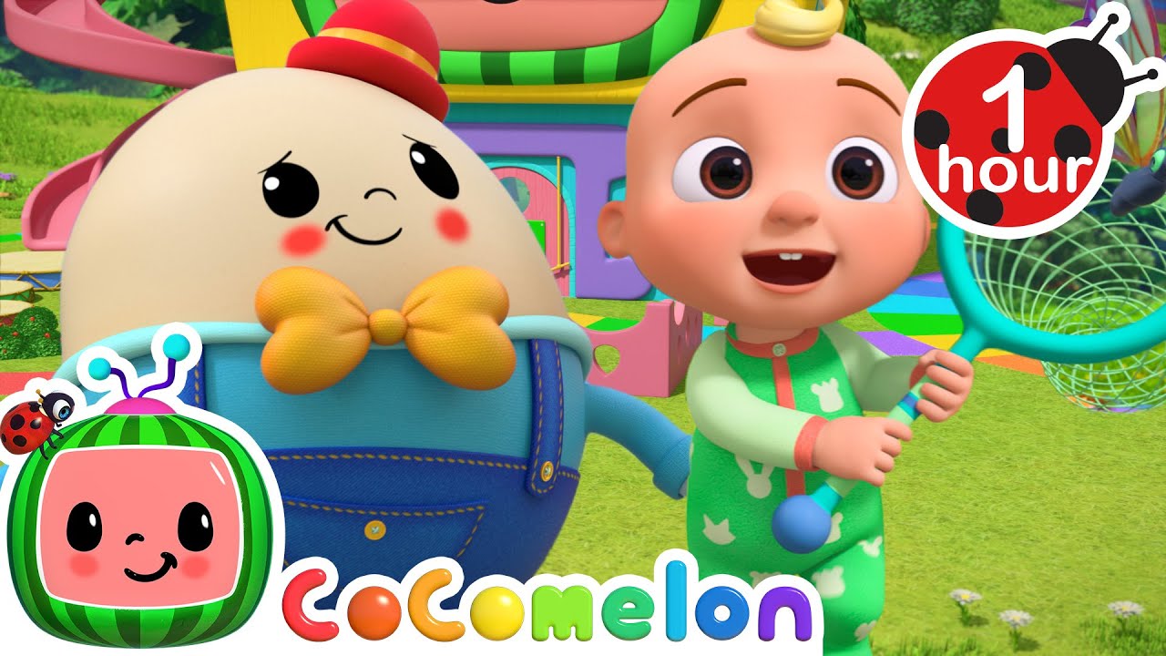 Animal Humpty Dumpty🥚CoComelon JJ's Animal Time | Nursery Rhymes and Kids Songs | After School Club