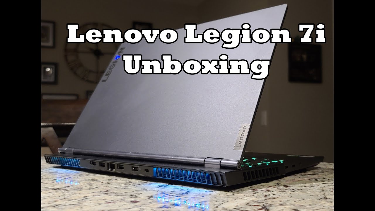 Lenovo Legion 7i - Unboxing & First Impressions