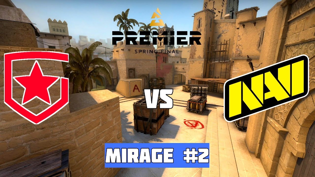 Grand Final. NAVI vs GAMBIT. Map-2 Mirage. BLAST Premier Spring Finals 2021