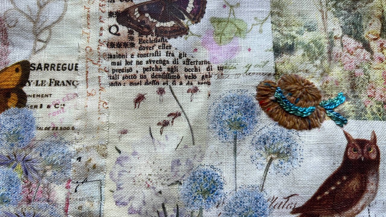 #roxysjournalofstitchery | Vol 6 Ep 27 | working on PROMPT 6 !
