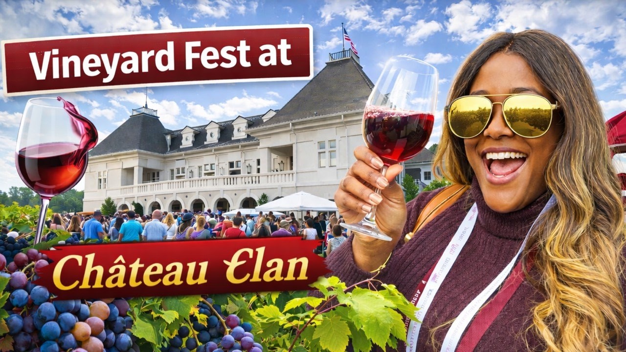 Château Élan Vineyard Fest Vlog | Wine, Food & Festival Fun in Georgia
