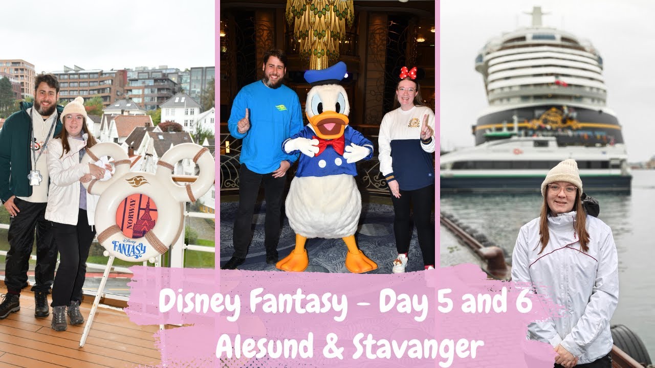 Disney Fantasy Vlogs -  Norwegian Fjords Cruise - Days 5 and 6 Alesund and Stavanger