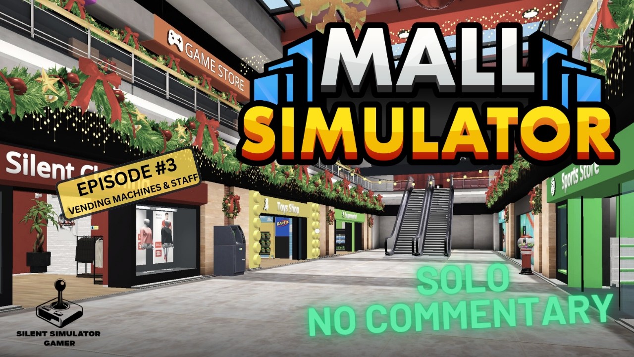 Mall Simulator | Vending Machines & Game Store  | Ep3