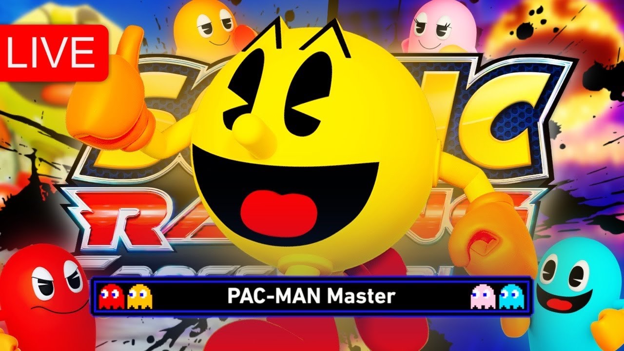 TOP 100 IN THE PAC-MAN FESTIVAL??? || Sonic Racing Crossworlds