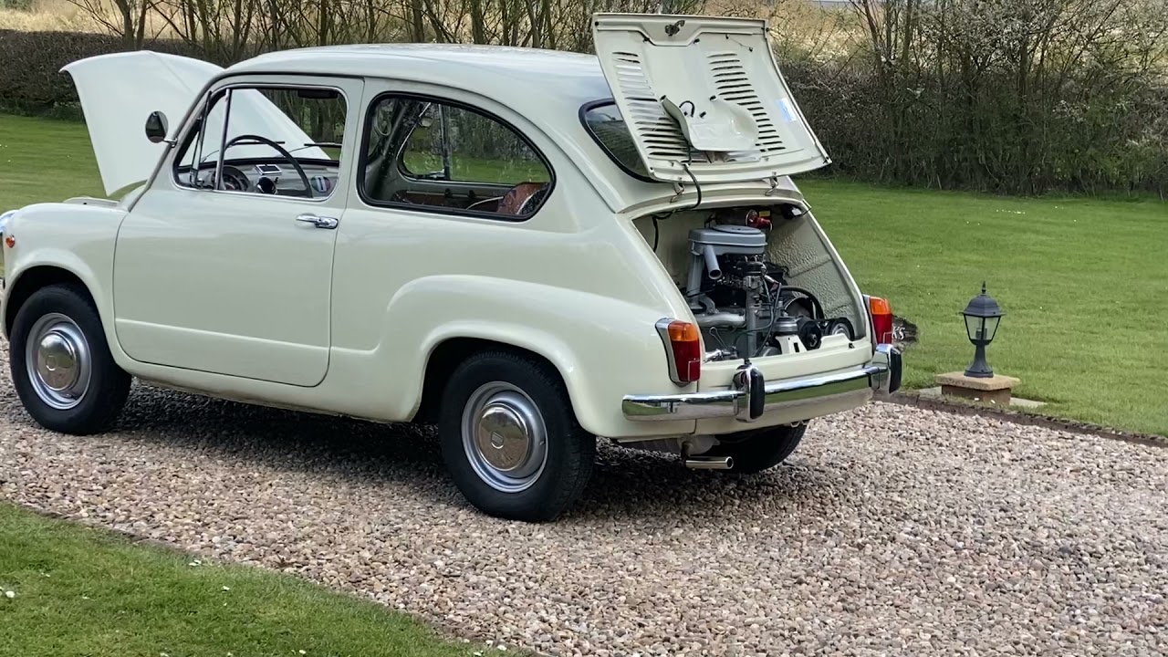 Immaculate fiat 600D Belvoir classic cars