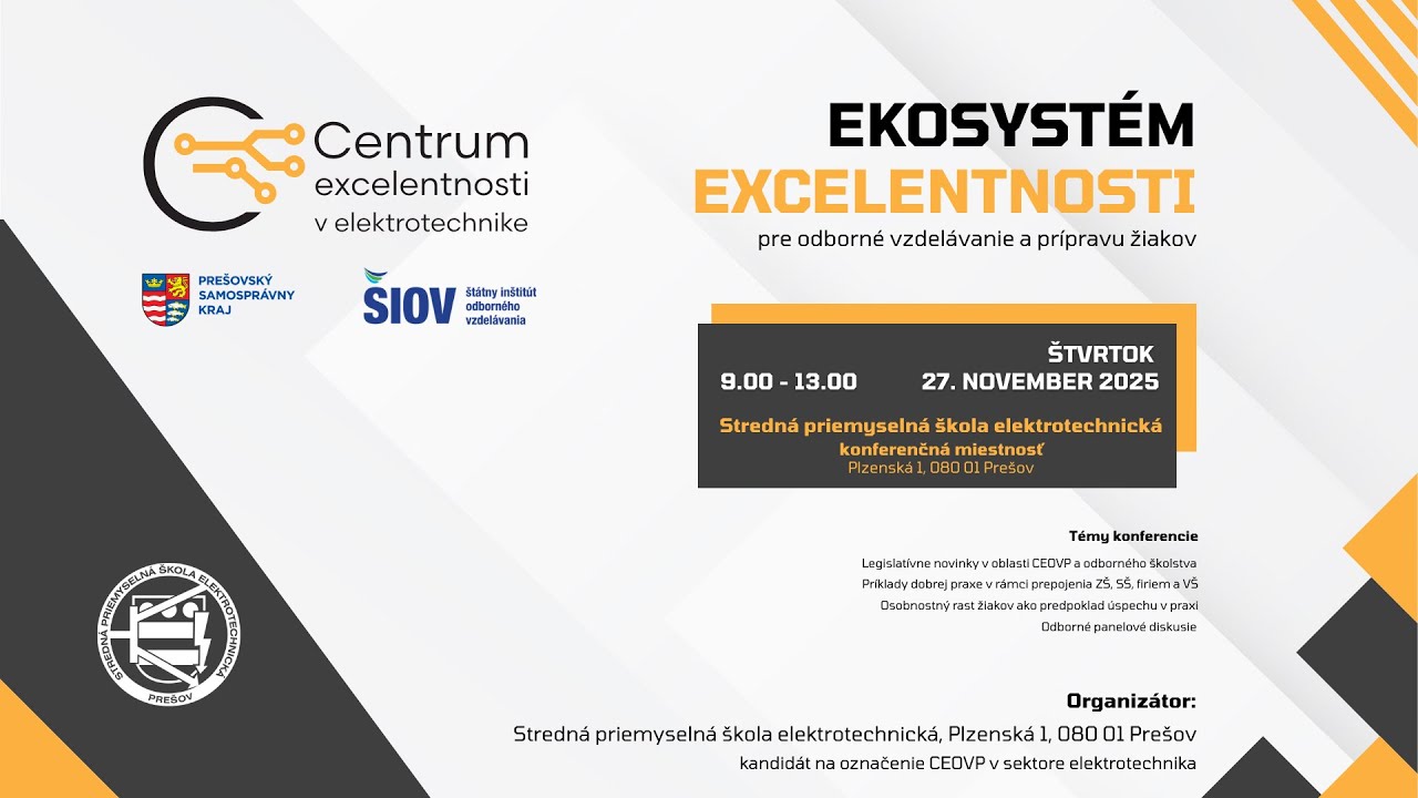 Ekosystém excelentnosti pre odborné vzdelávanie a prípravu žiakov