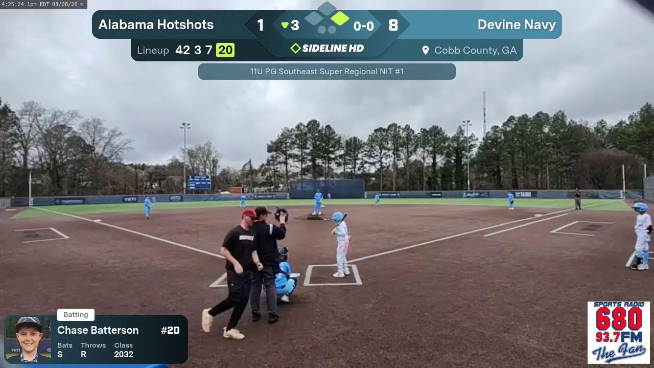 Devine Navy vs. Alabama Hotshots (2026.03.08)