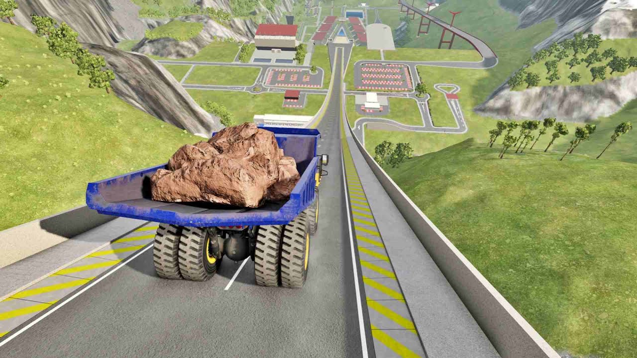 Crazy Bus and Truck Crashes #69 - BeamNG.Drive