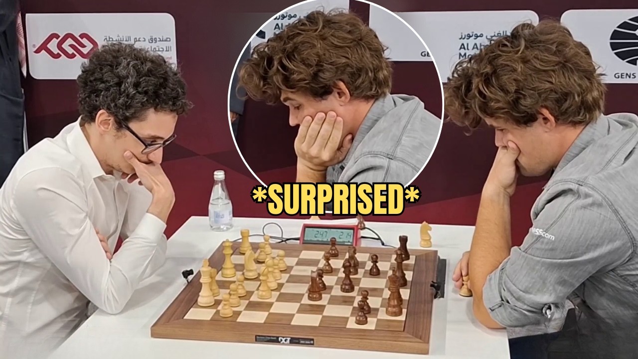 Magnus Is Surprised With Fabi's Opening Choice