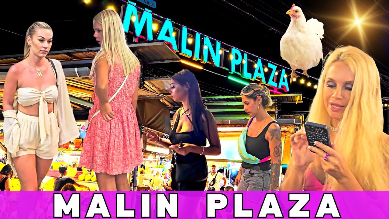 🔴 Patong Malin Plaza - Spectacular Night Market in Phuket
