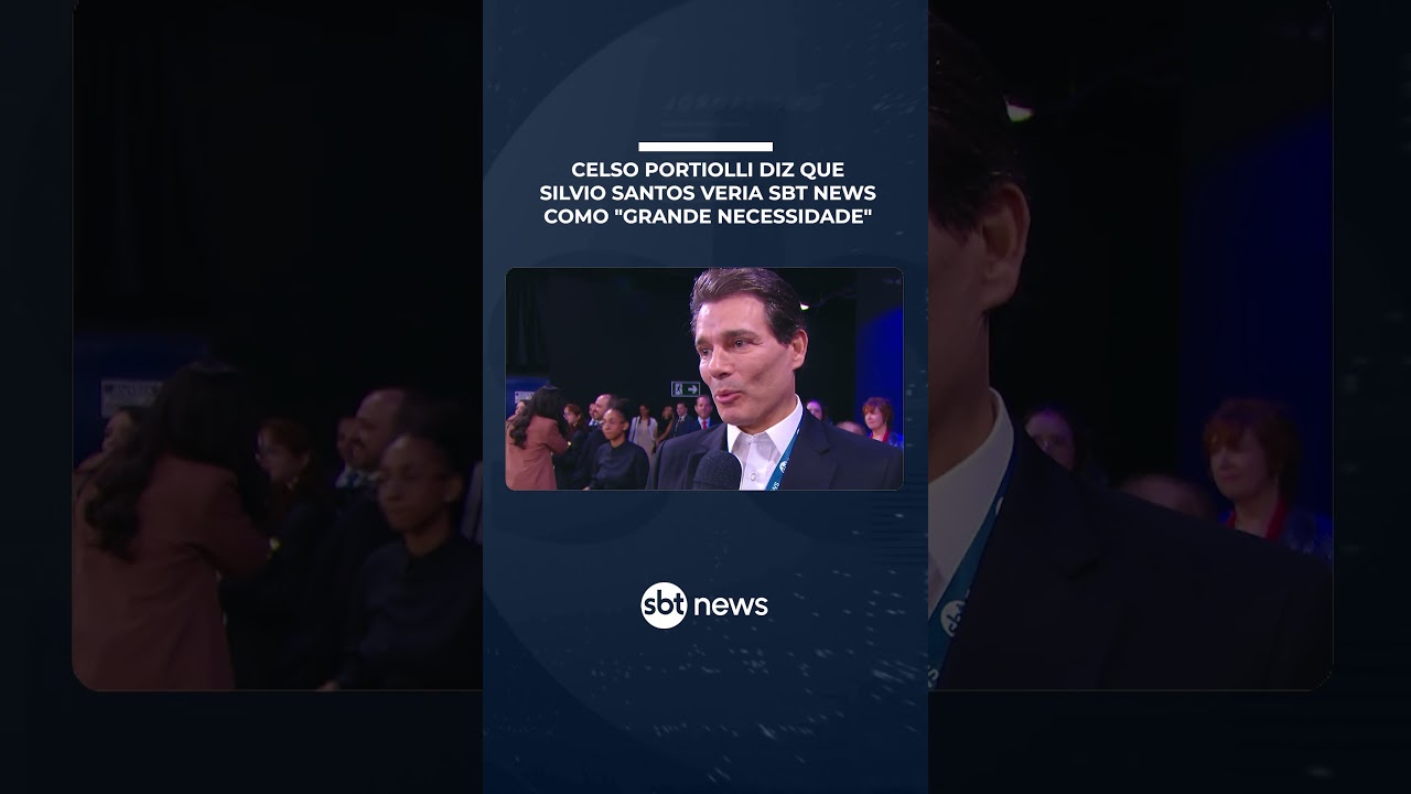 Celso Portiolli diz que Silvio Santos veria SBT News como 