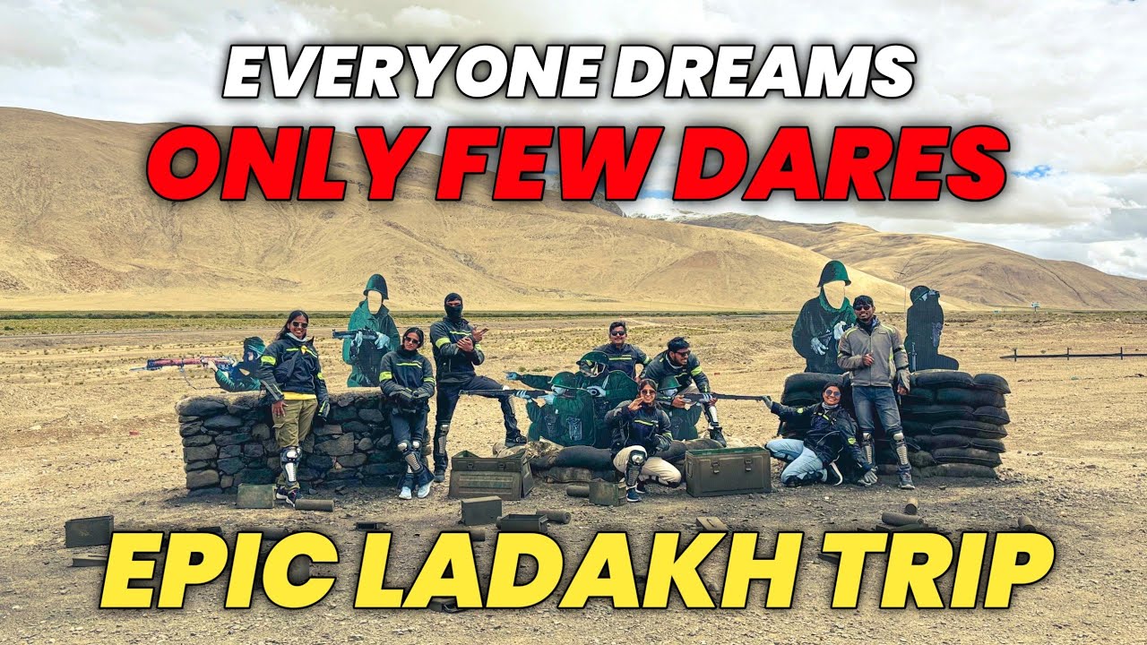 The Ultimate Ladakh Friends Trip | 8 Days of Madness & Beauty | Bike Ride 