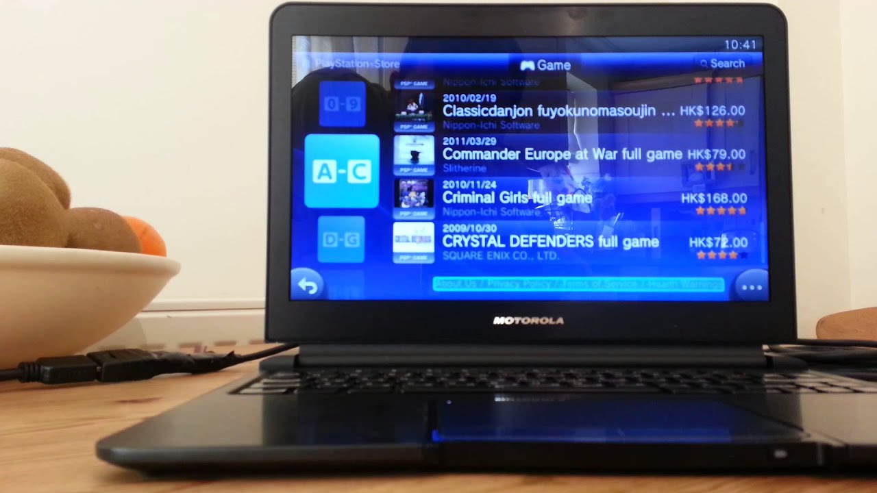 Ps vita TV ps4 controller setup review
