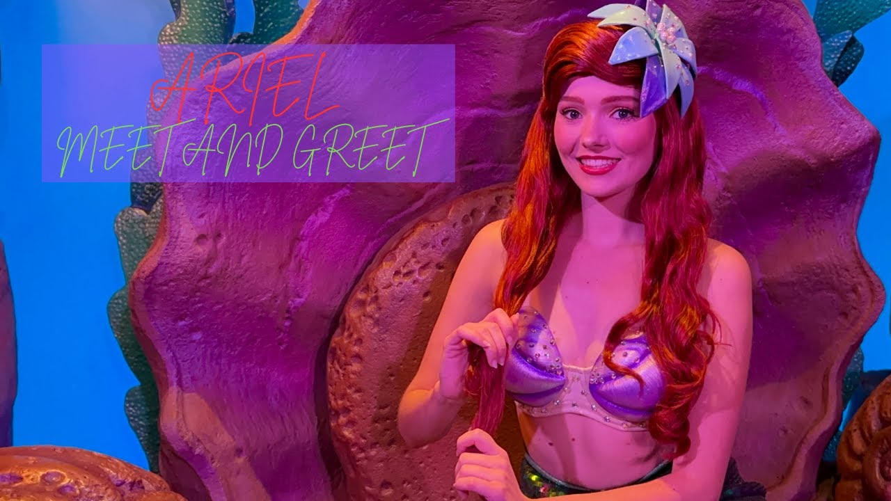 Ariel (From the Animated Story) Meet and Greet, Magic Kingdom.