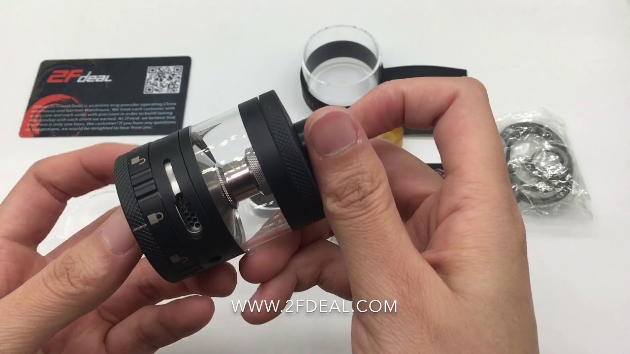 [2Fdeal]Authentic Steam Crave Aromamizer Titan 41mm RDTA Atomizer 18ml/ 28ml
