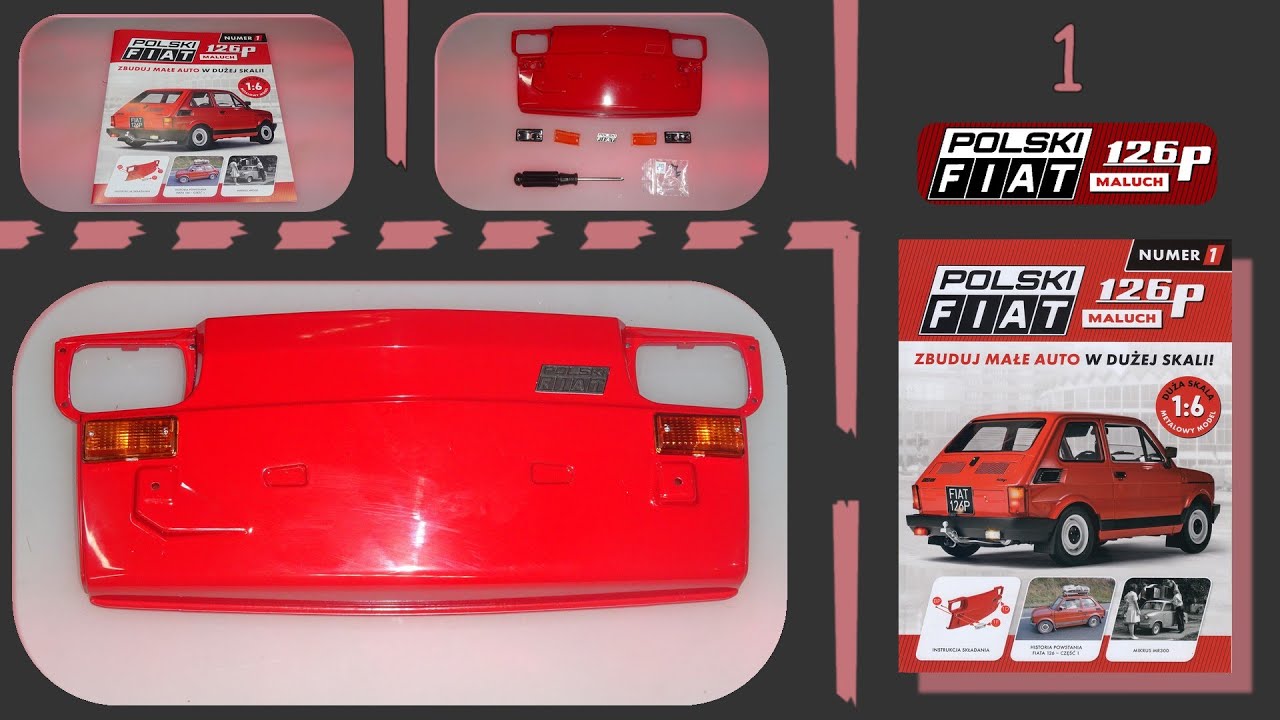 Hachette - Polski Fiat 126p - 4K - Numer 1 - Prezentacja i Montaż