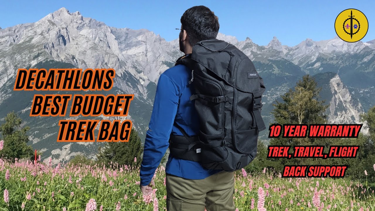 Decathlon Trekking Backpack SIMOND 50 L Review #trekking #travelbackpack #decathlon #budgetfriendly