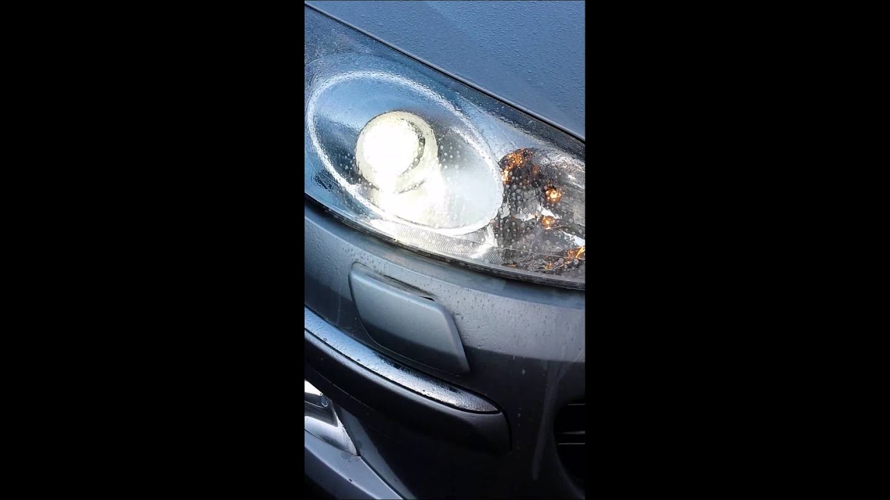 Peugeot 407 headlamp washers