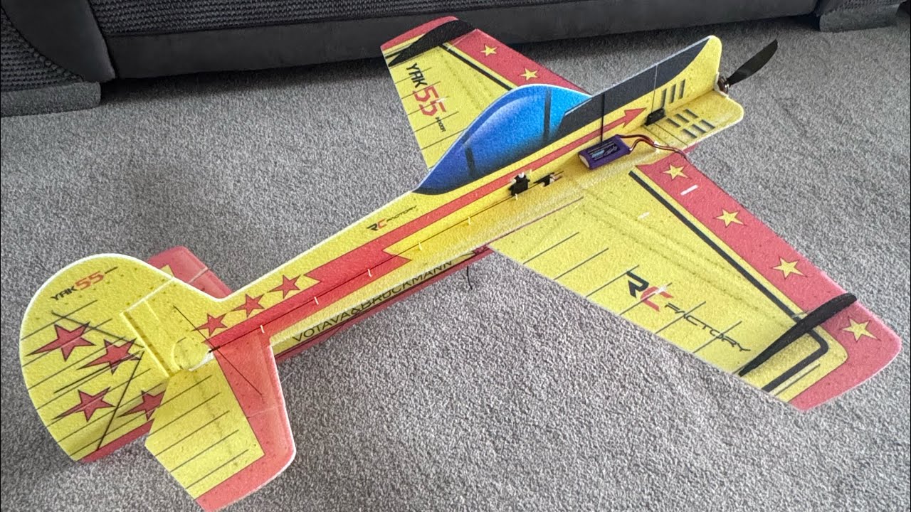 New Rc Factory Yak 55 