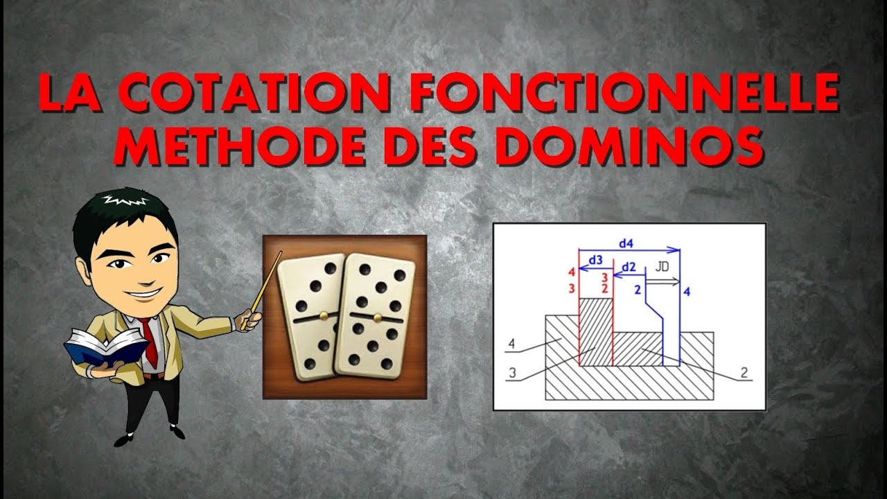 La cotation fonctionnelle [Méthode des dominos] (COURS)