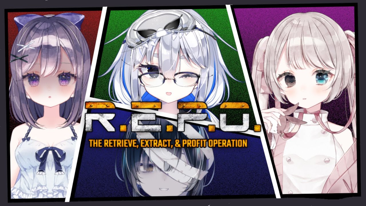 【R.E.P.O. 】マコ家の姉様たちと宝探し‼【木乃伊ゐる視点 】