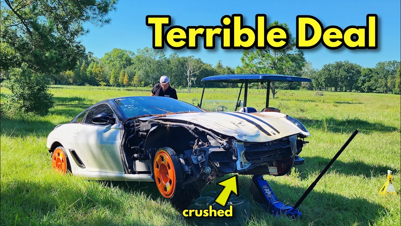 I Will Lose (or Make) $25,000 Trying to Rebuild this Salvage V12 Ferrari