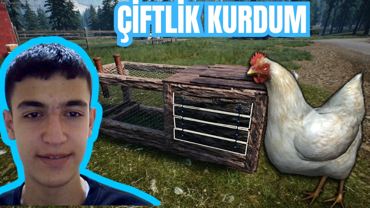 POMPACI HOROZLAR GELDİ! TAVUKLAR RAHAT DURMUYOR | RANCH SIMULATOR (1. BÖLÜM)