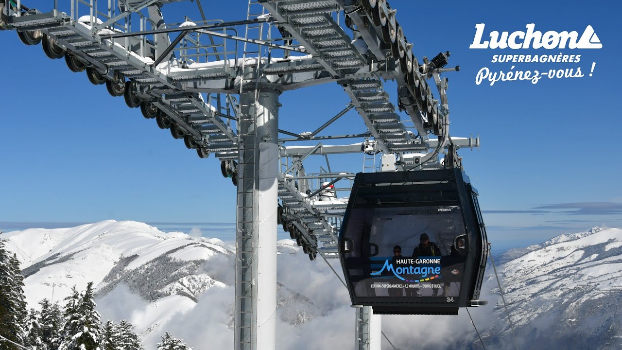 Nouvelle télécabine à Luchon Superbagnères 