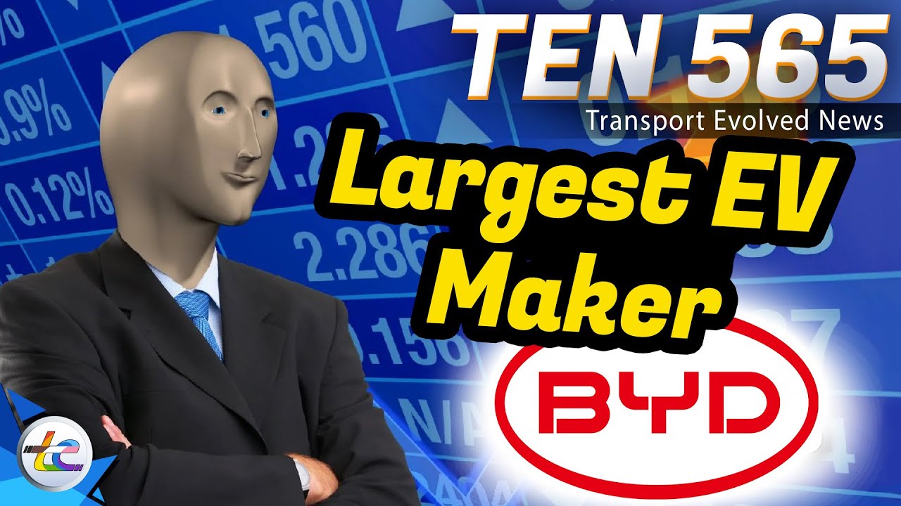 TEN, эпизод 565 | BYD завоевывает корону электромобиля, VW ID. Polo получает ретро-приборную пане...