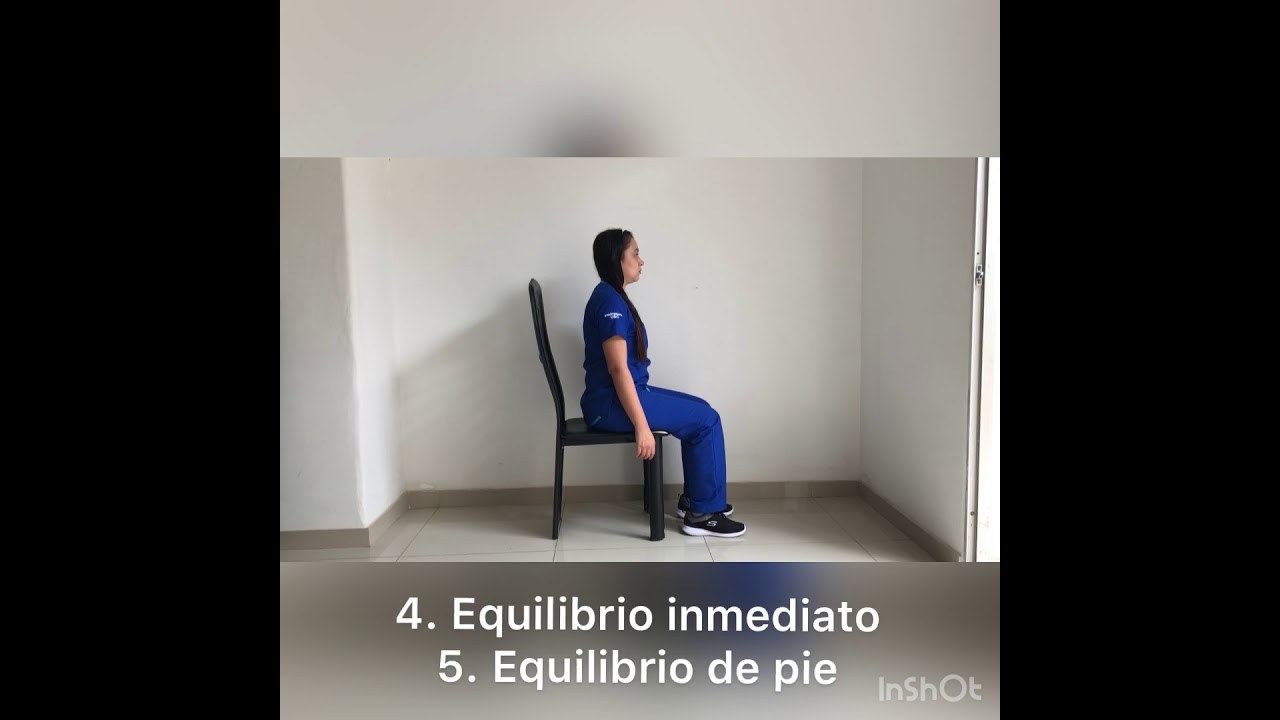 EVALUACIÓN DE LA ESCALA DE TINETTI