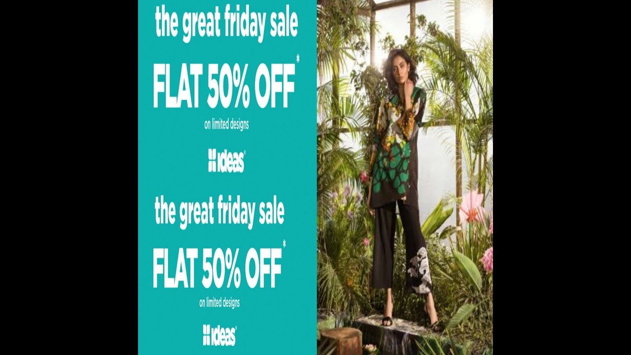 Gul Ahmed sale | flat 50 % discount | idea Friday sale 2019 | ideas Gul Ahmed Winter sale 70% off